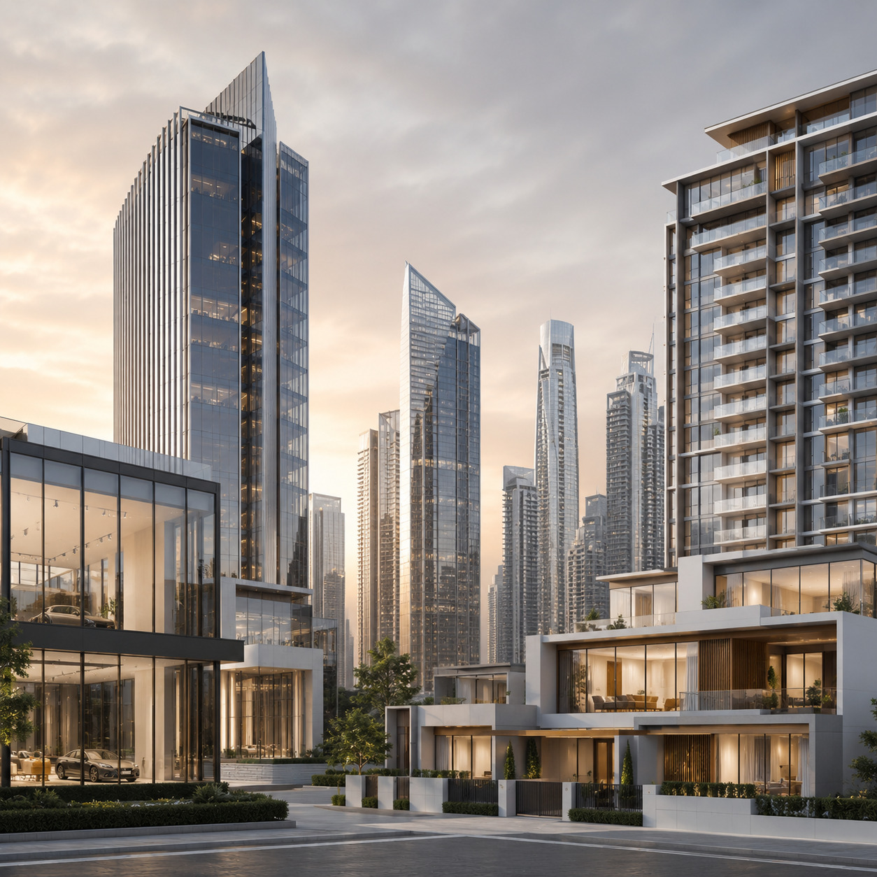 Modern Apartment Exterior
