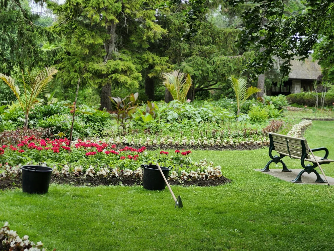 Garden Irrigation Programming for Dubai May and June